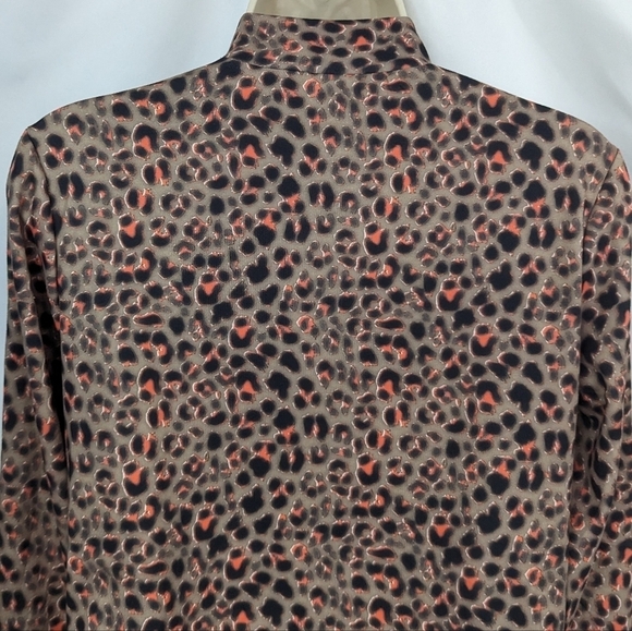 Daily Sports Mock Neck Athletic Top Sz M - Picture 9 of 13